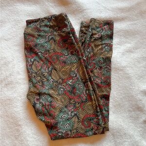 LuLaRoe Tall & Curvy Leggings Brown